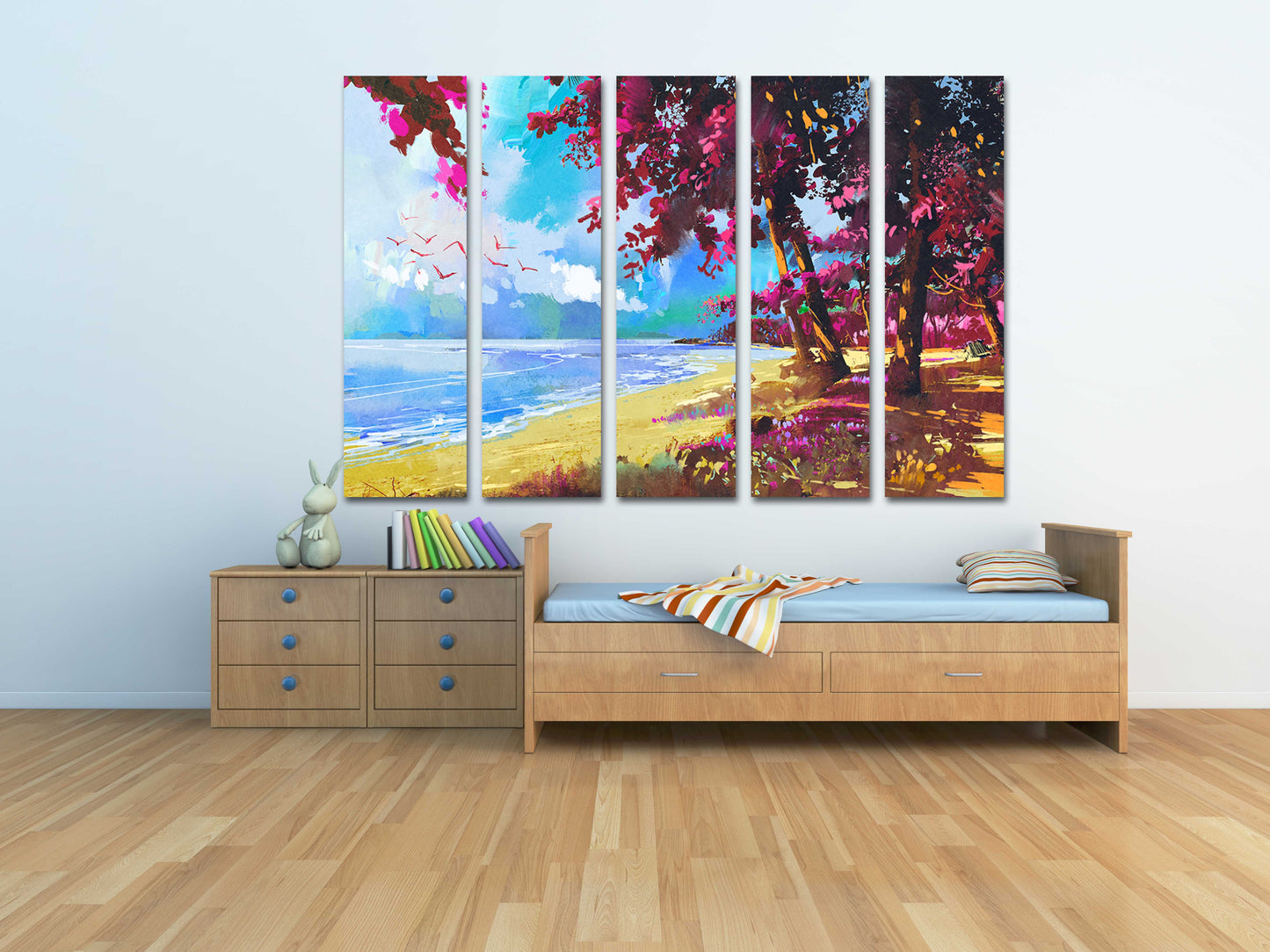 Ölgemälde Drucke Ölgemälde von Herbstszenen Landschaft Wanddekoration Natur Wandkunst Gemälde auf Leinwand Leinwandgemälde