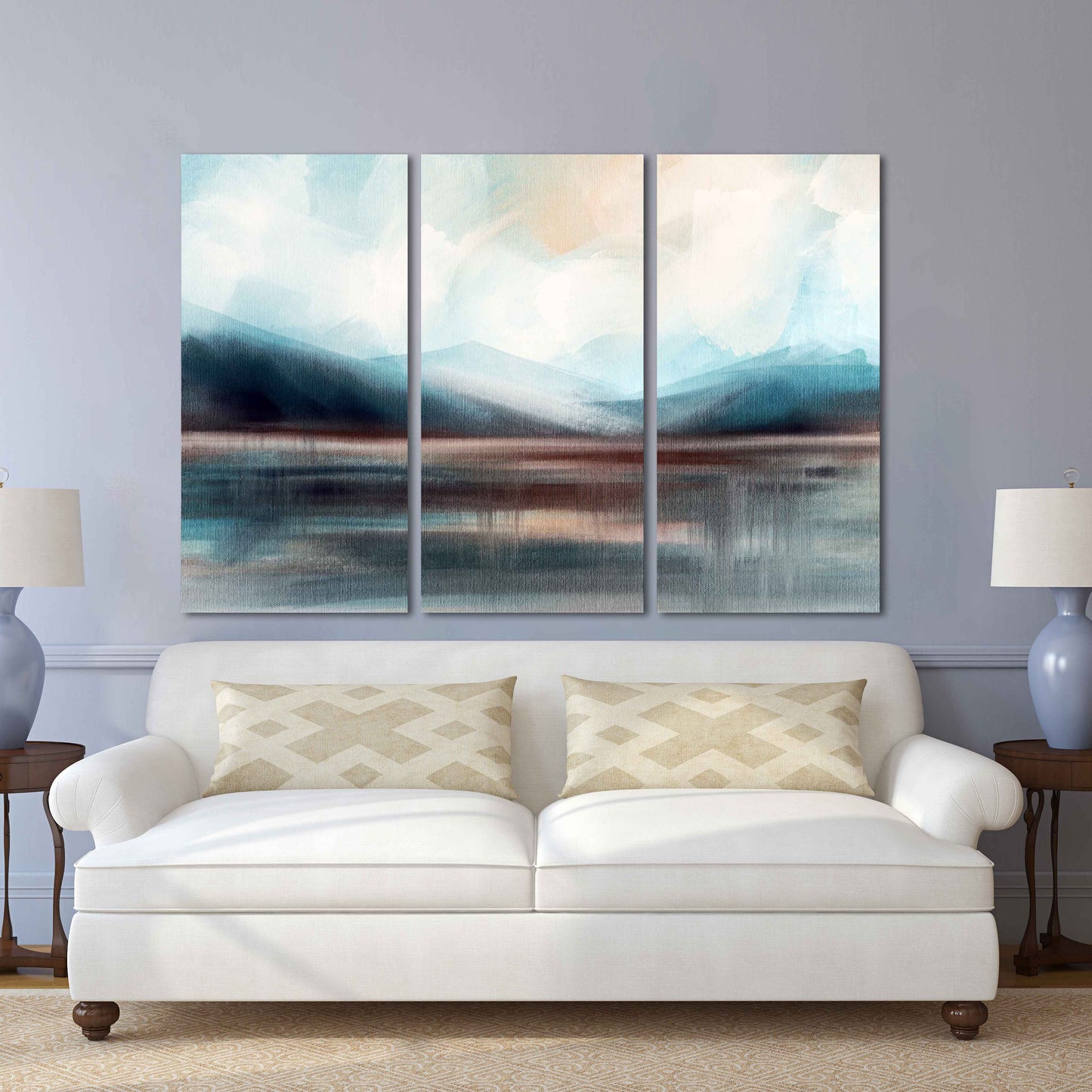 Mountain line art wall print Large abstract art Abstract wall art paintings on canvas nature wall art home wall decor minimalist wall art