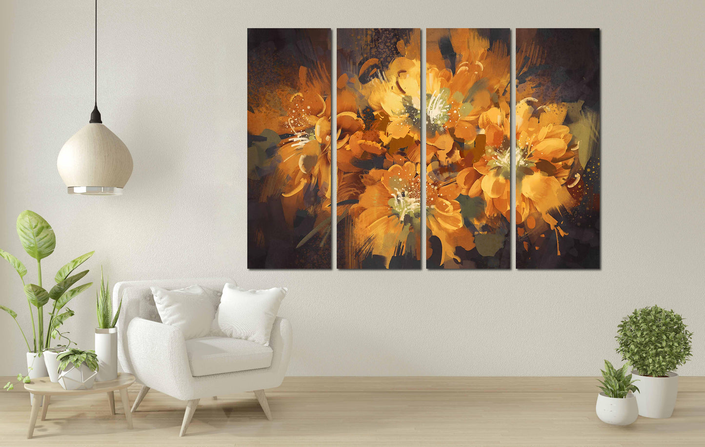 Vintage floral oil painting Flowers wall art home wall decor canvas painting Wall art boho flowers flowers canvas living room wall art
