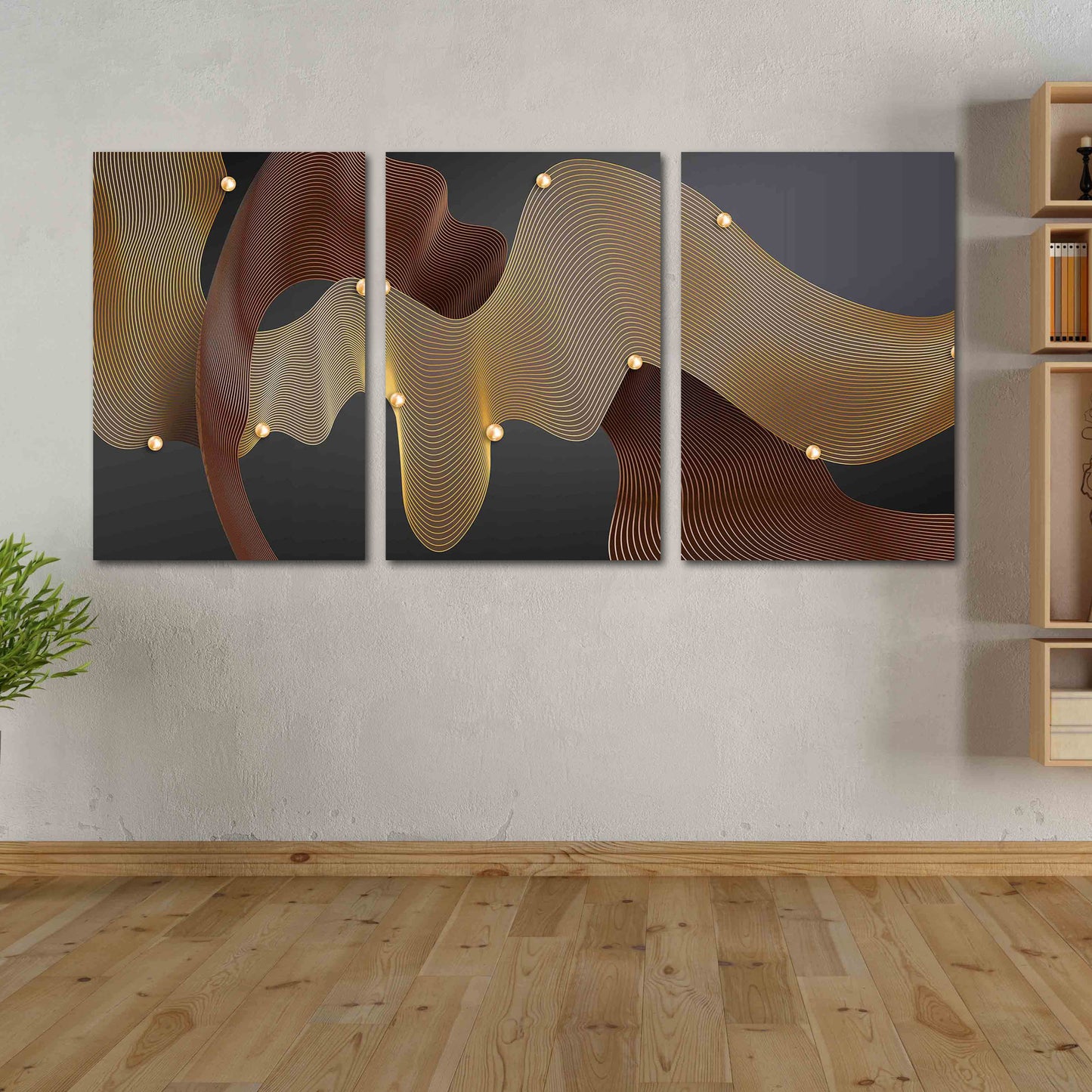 Geometric patterns Modern abstract art Multi panel canvas Wall art Canvas painting Abstract wall art Home wall decor Wall collage kit