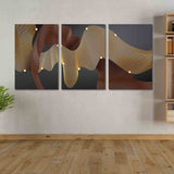 Geometric patterns Modern abstract art Multi panel canvas Wall art Canvas painting Abstract wall art Home wall decor Wall collage kit