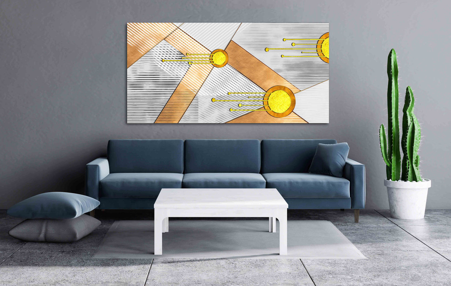 Geometric patterns Modern abstract art Wall collage kit Multi panel canvas Wall art Canvas painting Abstract wall art Home