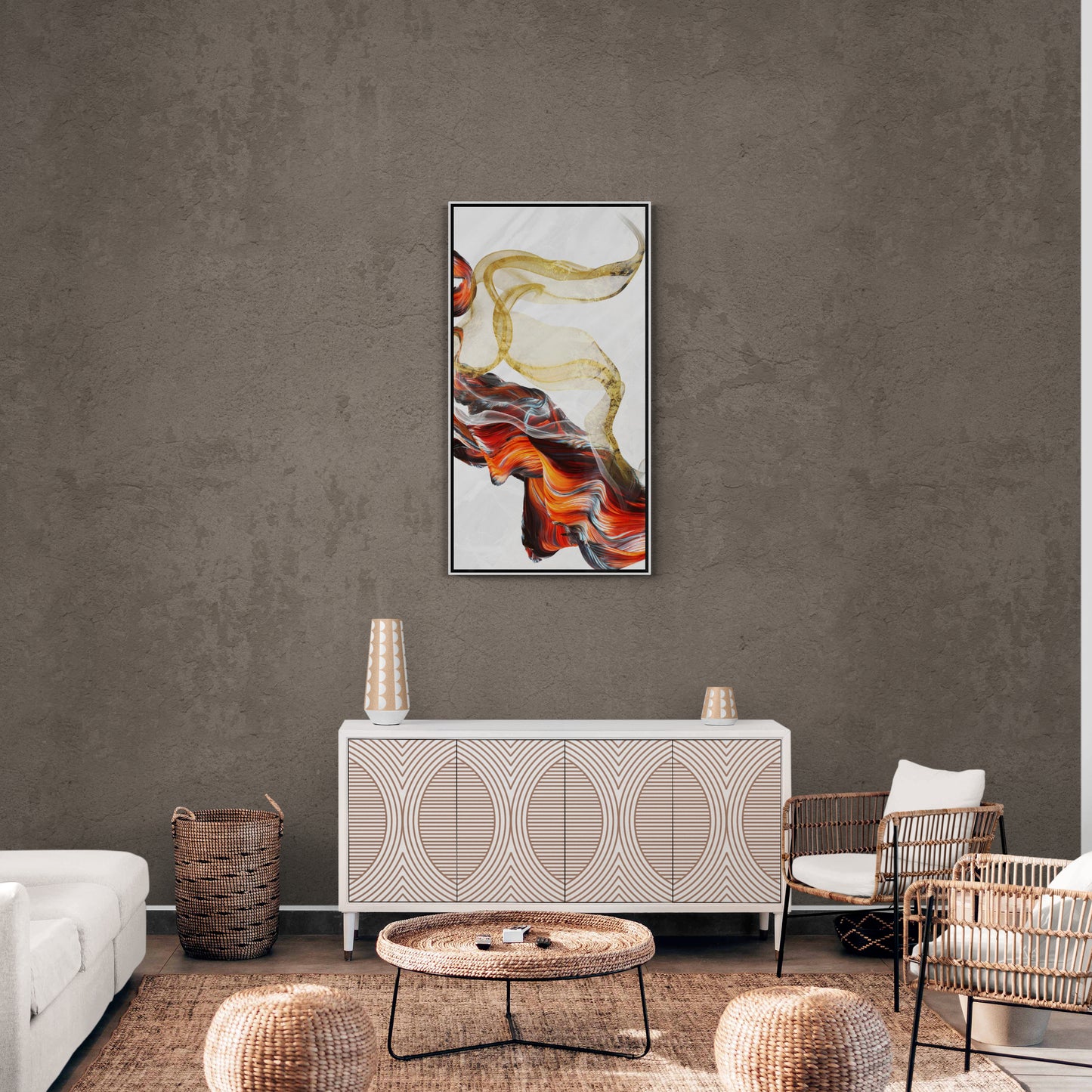 Marble wall art, abstract framed canvas print, modern printable wall art, living room artwork, painting for gift