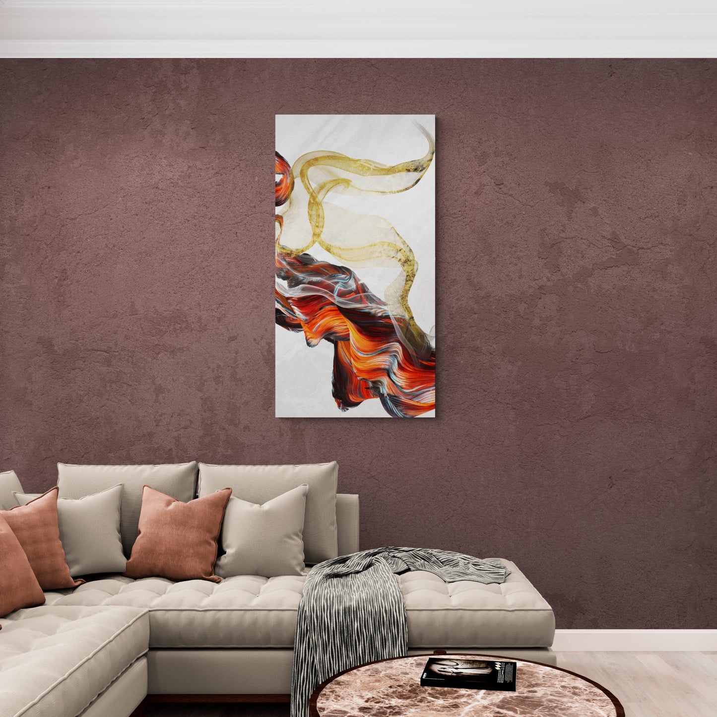 Marmor-Wandkunst, abstrakter gerahmter Leinwanddruck, moderne druckbare Wandkunst, Wohnzimmer-Kunstwerk, Gemälde zum Verschenken