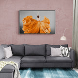 Modern wall art, stylish art print, large above bed canvas print, wall art with woman, stylish artwork, vertical wall art, gift for her