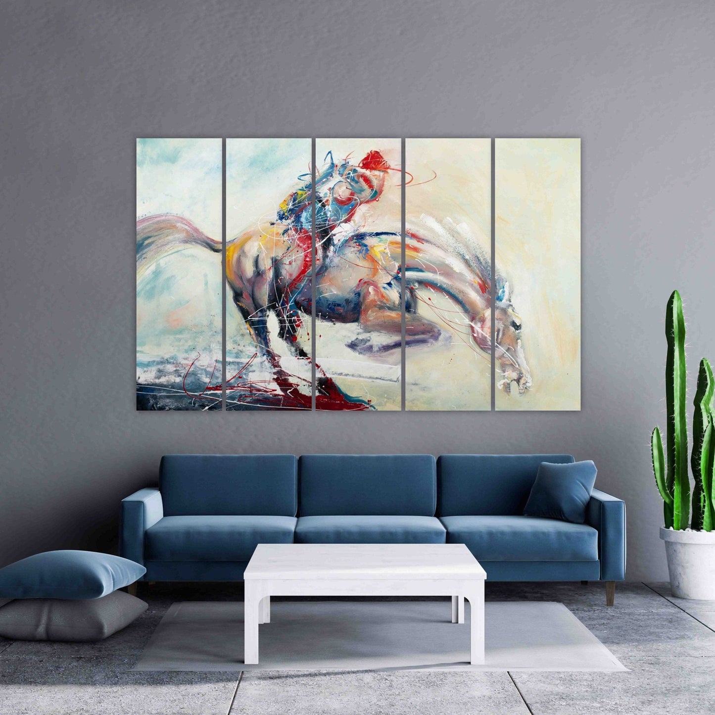 Watercolor horse Horse printable art Horse wall art paintings on canvas home wall decor canvas painting modern abstract art, trendy wall art