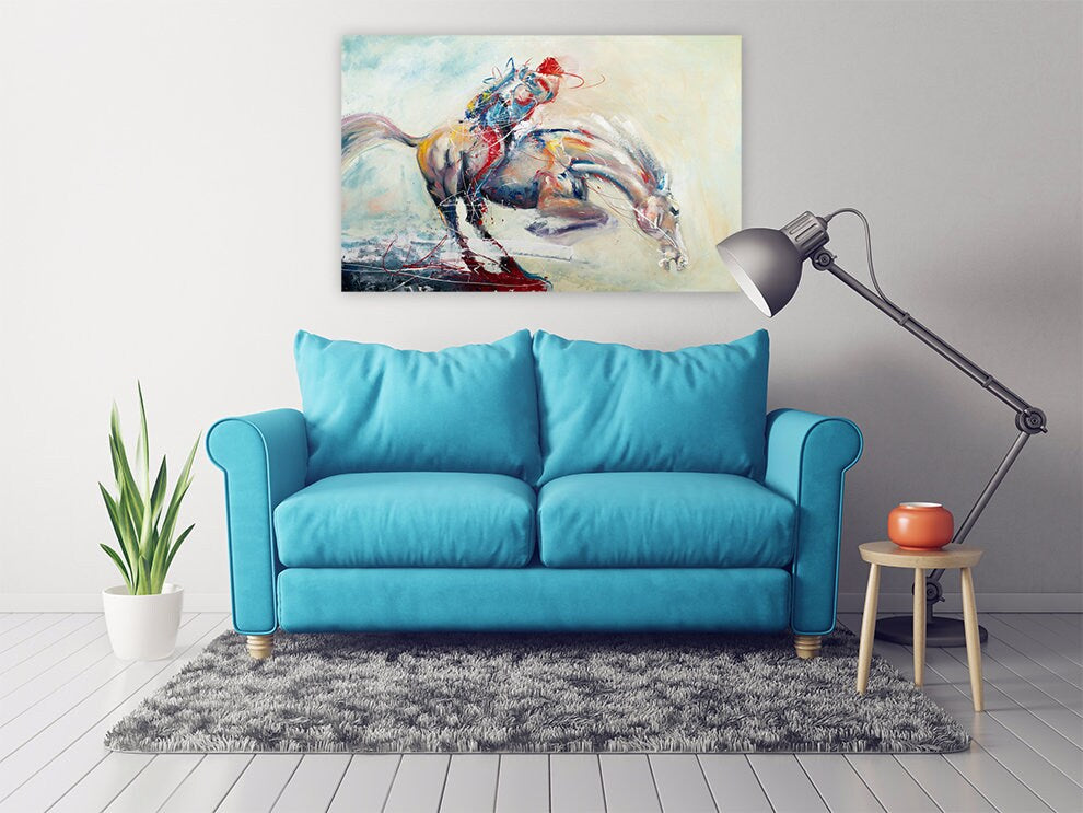 Watercolor horse Horse printable art Horse wall art paintings on canvas home wall decor canvas painting modern abstract art, trendy wall art