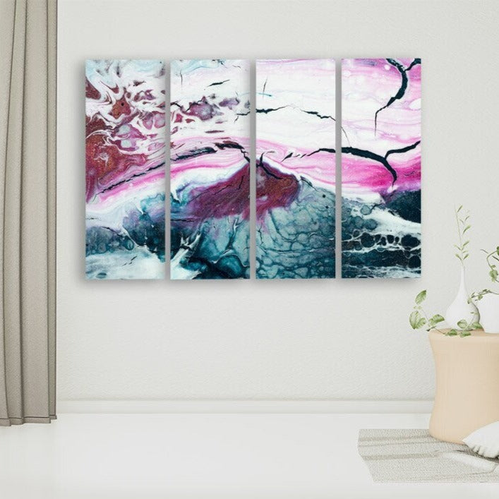 Abstrakte Wandkunst Abstrakter Leinwanddruck Leinwanddruck Sehr große Gemälde Schlafzimmer, Küche, Wohnzimmer Wanddekoration