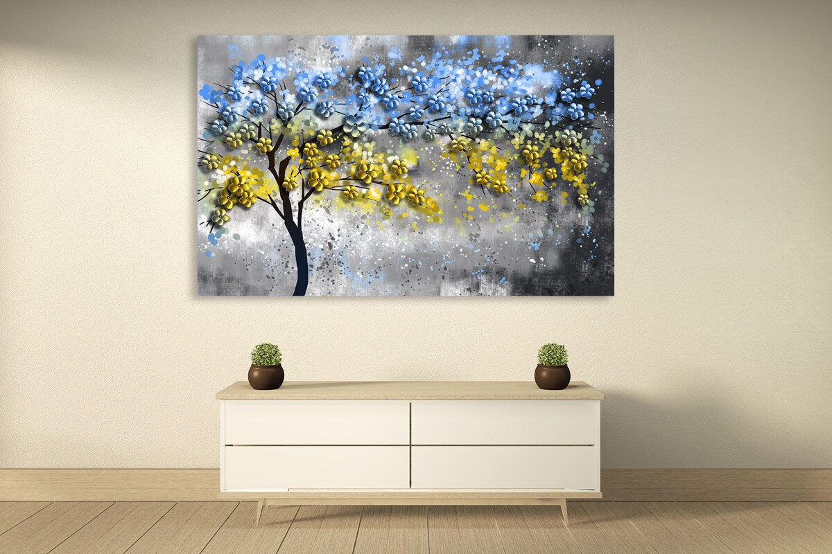 Sakura Bonsai Baum Sakura Blüten Florale Wandkunst japanische Wandkunst Leinwand japanische Drucke Wandkunst asiatische Wandkunst riesige Wandkunst