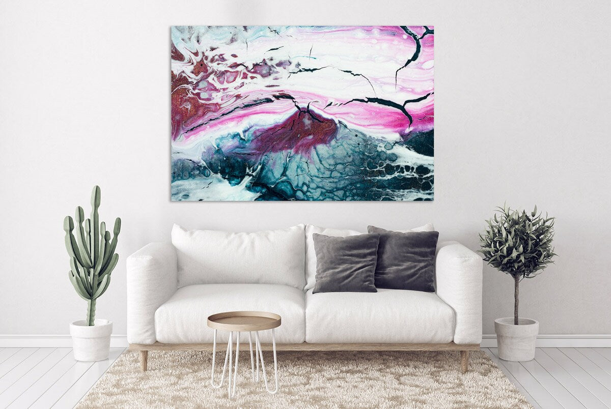 Abstrakte Wandkunst Abstrakter Leinwanddruck Leinwanddruck Sehr große Gemälde Schlafzimmer, Küche, Wohnzimmer Wanddekoration
