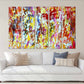 Abstract wall art paintings on canvas, home wall decor, abstract print, multi panel wall art abstract canvas trendy wall art Modern wall art