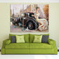 Retro aristocratic lady wall art Aesthetic room decor vintage oil painting on canvas Retro car wall art