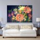 Vintage floral oil painting Flowers wall art home wall decor canvas painting Wall art boho flowers flowers canvas living room wall art