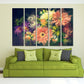 Vintage floral oil painting Flowers wall art home wall decor canvas painting Wall art boho flowers flowers canvas living room wall art