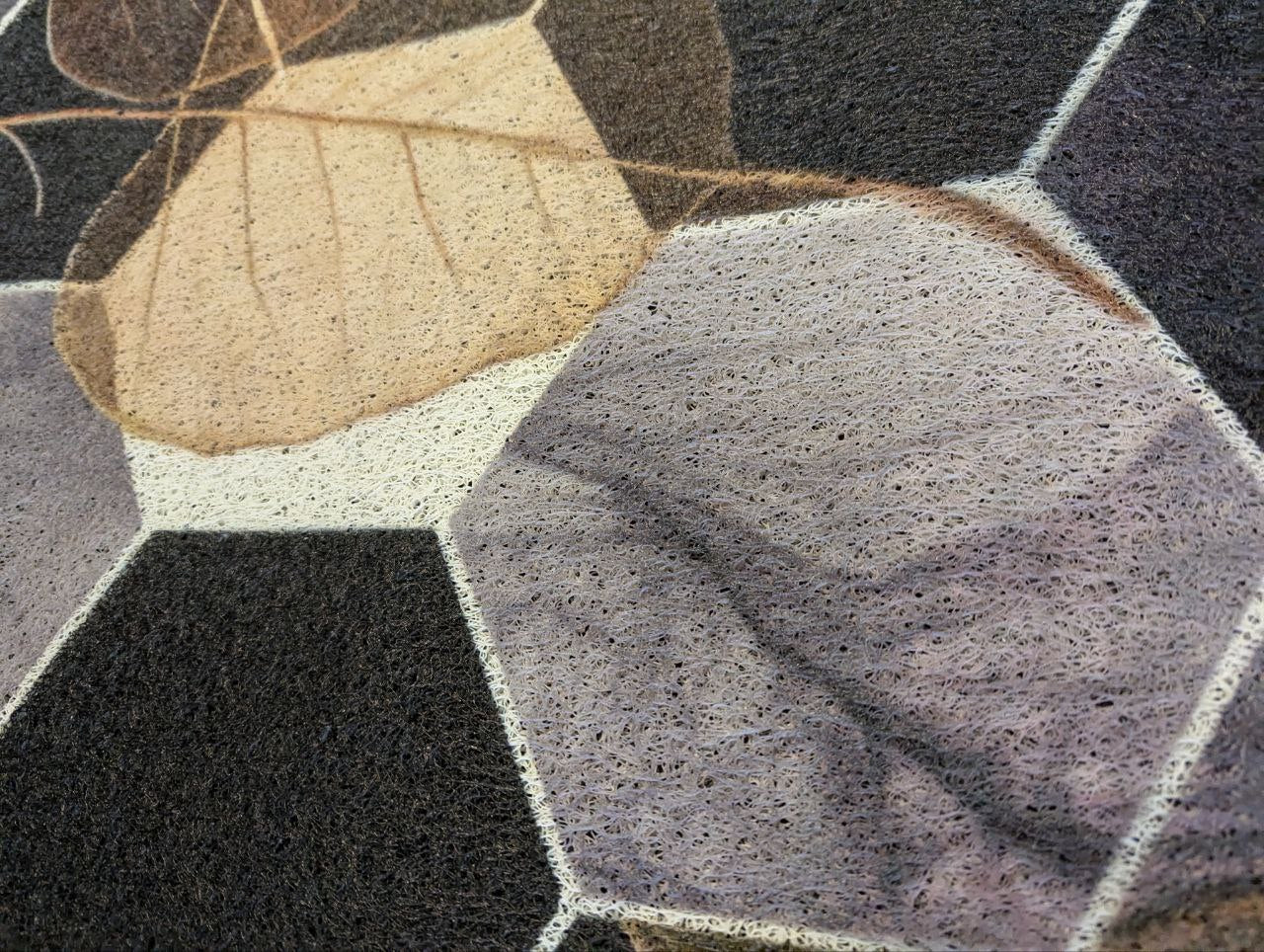 Rutschfeste Türmatte, Flurteppich "Goldener November