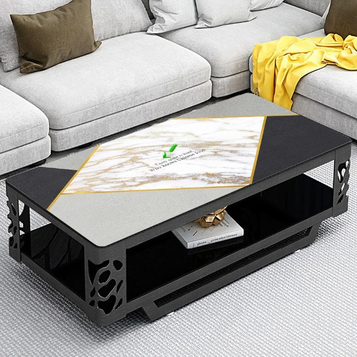 PVC-Tischdecke mit Muster, Tischschutz „Jedes Korn ist gut“