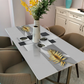 Wasserfeste Tischdecke mit Muster, stilvolle Küchentischdecke "Minimalismus"