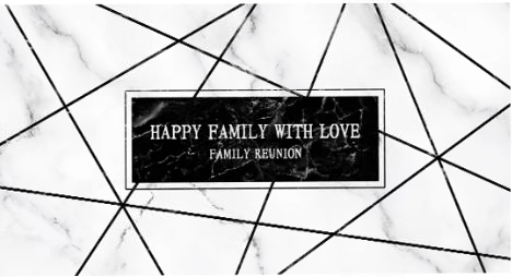 Tischdecke mit Muster für den Küchentisch, Tischauflage für die Küche „Happy Family“