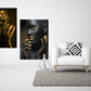 Modern wall art paintings on canvas, home wall decor, african canvas art, fashion wall art, printable wall art, 2 panel wall art