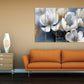 Flowers wall art paintings on canvas, home wall decor, canvas painting farmhouse wall decor 3 piece wall art 4 panel wall art 5 panel canvas