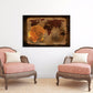 Vintage world map World map wall art paintings on canvas, home wall decor, canvas painting, extra large wall art multi panel wall art