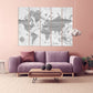 Weltkarte Wandkunst Gemälde auf Leinwand Home Wand Dekor Leinwand Malerei extra große Wandkunst Weltkarte der Welt Wandkunst zeitgenössische Kunst