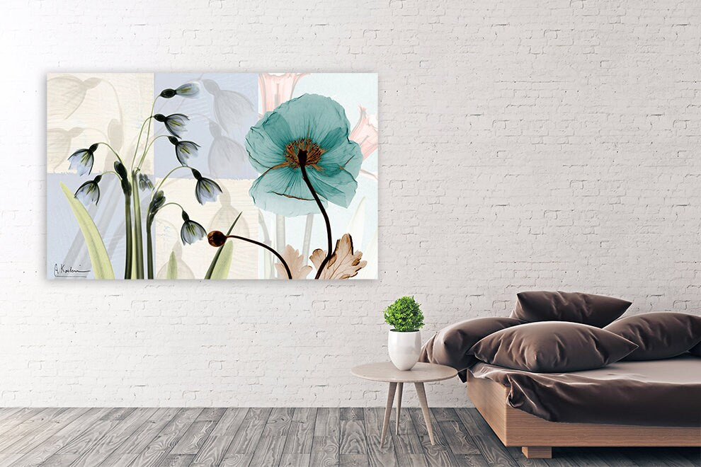 Wall art boho flowers Flowers wall art paintings on canvas home wall decor canvas painting farmhouse wall decor flower wall decor