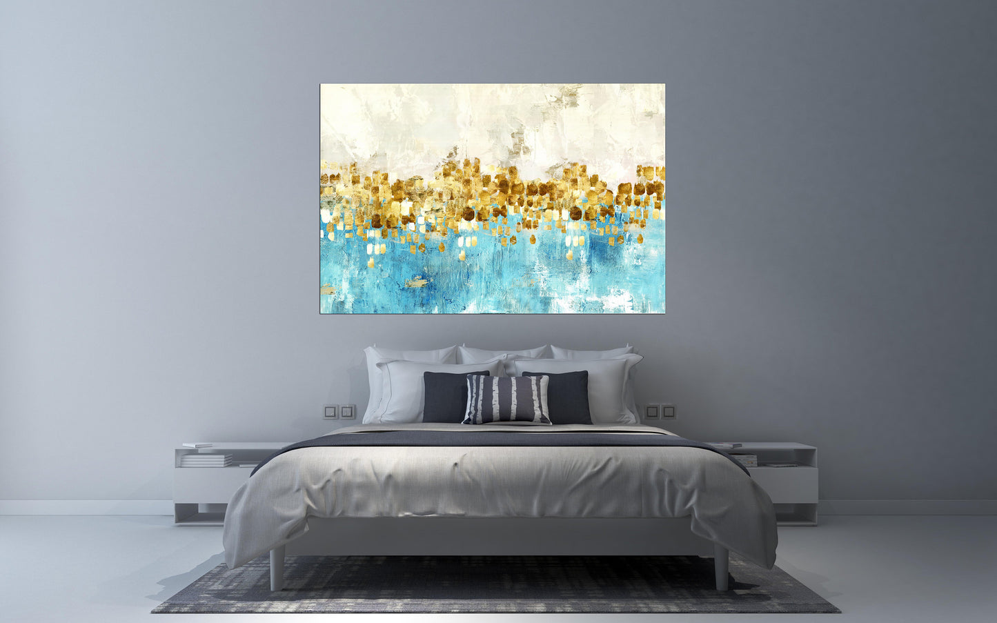 Abstract wall art paintings on canvas, home wall decor, canvas painting, abstract art print, trendy wall art, gold wall art