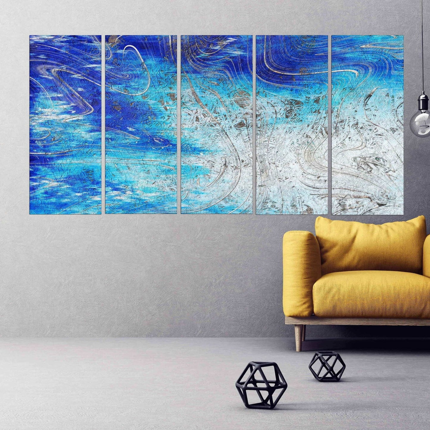 Modern abstract art Abstract painting Abstract print Abstract canvas Trendy wall art Extra large wall art Multi panel wall art Home decor