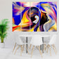 Abstract wall art paintings on canvas, abstract art print, multi panel wall ar,t abstract canvas, trendy wall art, large paintings