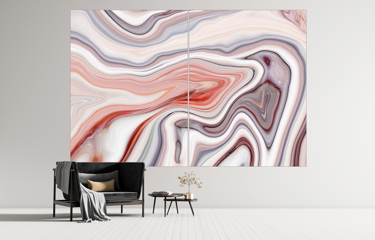 Marble wall decor Marble canvas abstract Abstract wall art paintings on canvas Multi panel wall art Marble canvas Pour painting