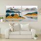 Blue ridge mountains wall art Mountain line art wall print Modern abstract art Abstract art print Abstract wall art Abstract painting