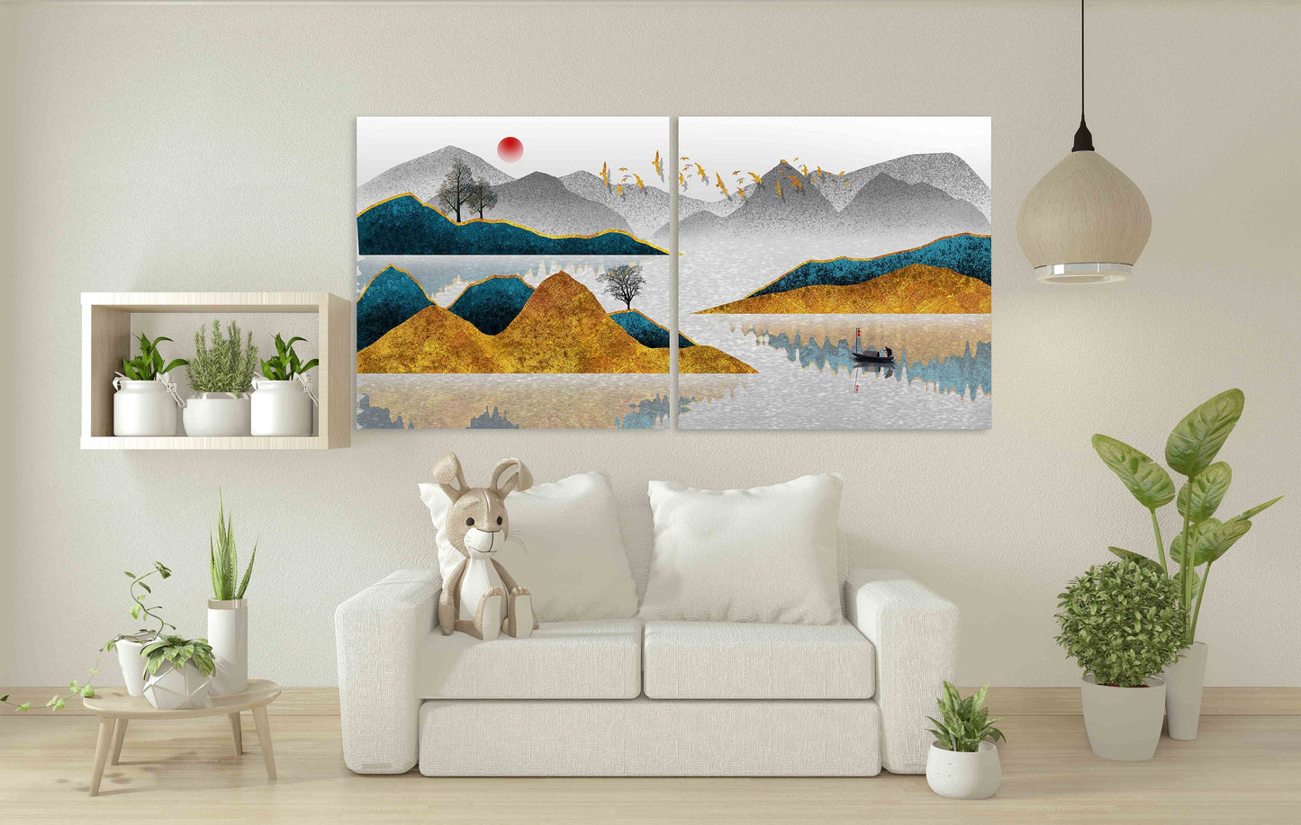 Blue ridge mountains wall art Mountain line art wall print Modern abstract art Abstract art print Abstract wall art Abstract painting