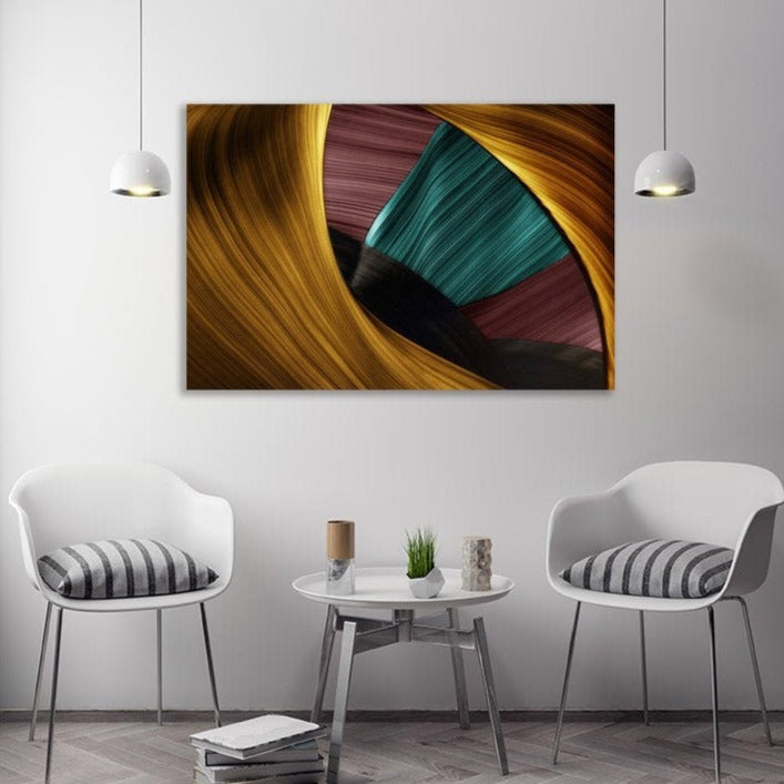 Contemporary art Abstract Multi panel Extra large canvas wall art Home decor gift Abstract painting