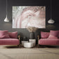 Pink marble Abstract multi panel art wall art paintings on canvas home wall decor housewarming gift canvas painting