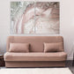 Pink marble Abstract multi panel art wall art paintings on canvas home wall decor housewarming gift canvas painting