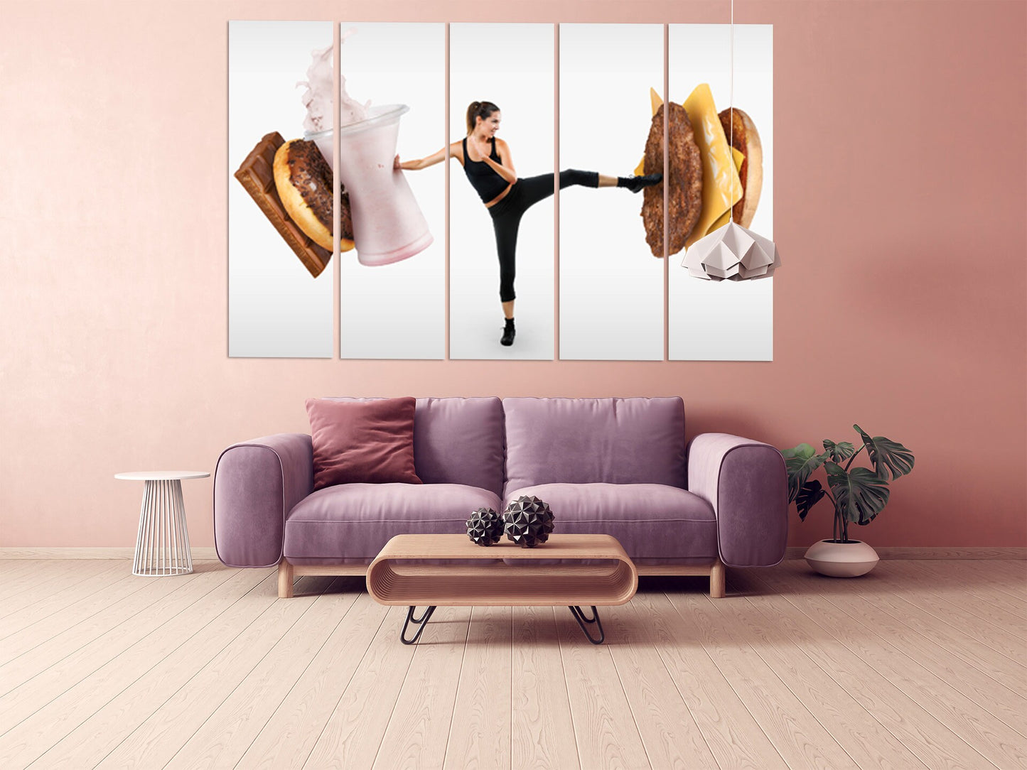 Fitness wall decal athlete gifts sports extra large multi wall art  Bedroom Living room Office wall decor printable wall art set