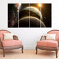 Planets posters Сosmos multi panel wall art paintings on canvas outer space home wall canvas painting bedroom wall decor fantasy art