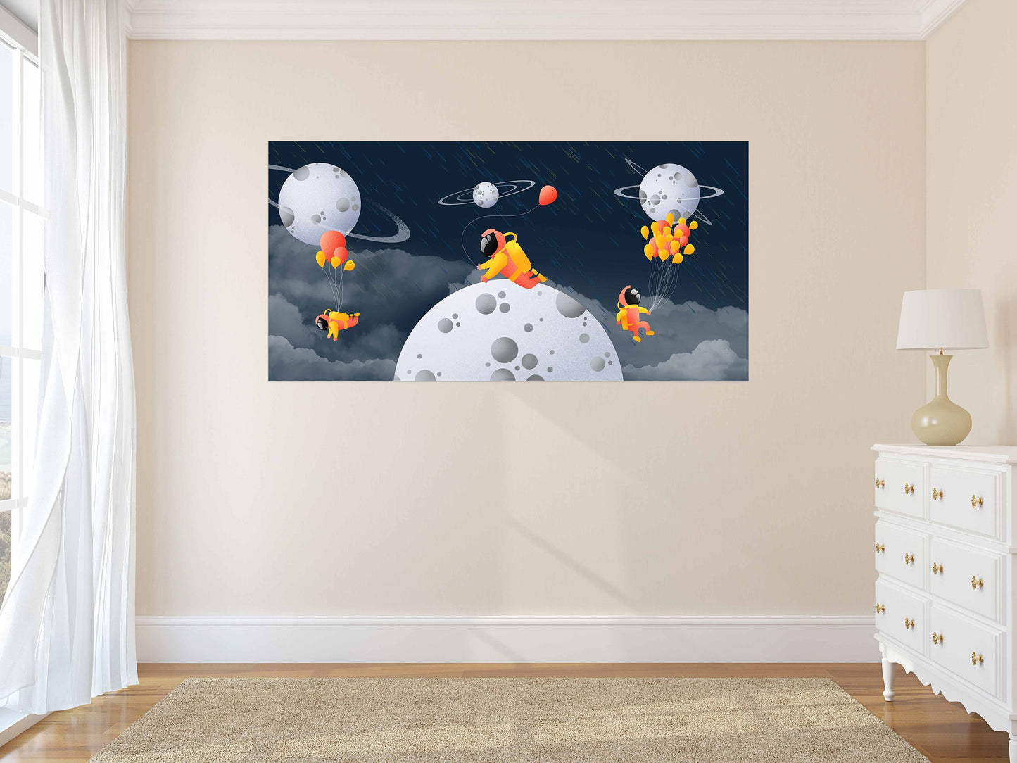 Space poster Space home wall canvas painting Planets posters Сosmos Canvas painting Wall art Space marine Wall decor fantasy art