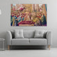 Vatican museum in Rome canvas painting, ancient rome wall art, religious wall decor, religious gifts