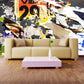 Boy wallpaper Wall collage wallpaper Removable wallpaper Textured wallpaper fabric wallpaper canvas vinyl wallpaper abstract wallpaper
