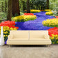 Nature wall decor Floral Modern wallpaper, Removable wallpaper Textured wallpaper fabric vinyl wallpaper art deco wallpaper