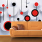 Abstract wallpaper Minimalist wall decor Peel and stick wallpaper Photo wallpaper Removable wallpaper art deco wallpaper Bedroom wall decor