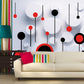 Abstract wallpaper Minimalist wall decor Peel and stick wallpaper Photo wallpaper Removable wallpaper art deco wallpaper Bedroom wall decor