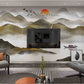 Abstract wallpaper Minimalist wall decor Peel and stick wallpaper Photo wallpaper removable wallpaper art deco wallpaper Bedroom wall decor