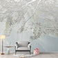 Large floral wallpaper Flower wall backdrop Peel and Stick wall mural Self Adhesive Removable wallpaper Living Room Bedroom wall decoration