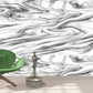 Marble Abstract wallpaper Peel and stick wall mural Black and white wall sticker removable wall covering bedroom wall decor