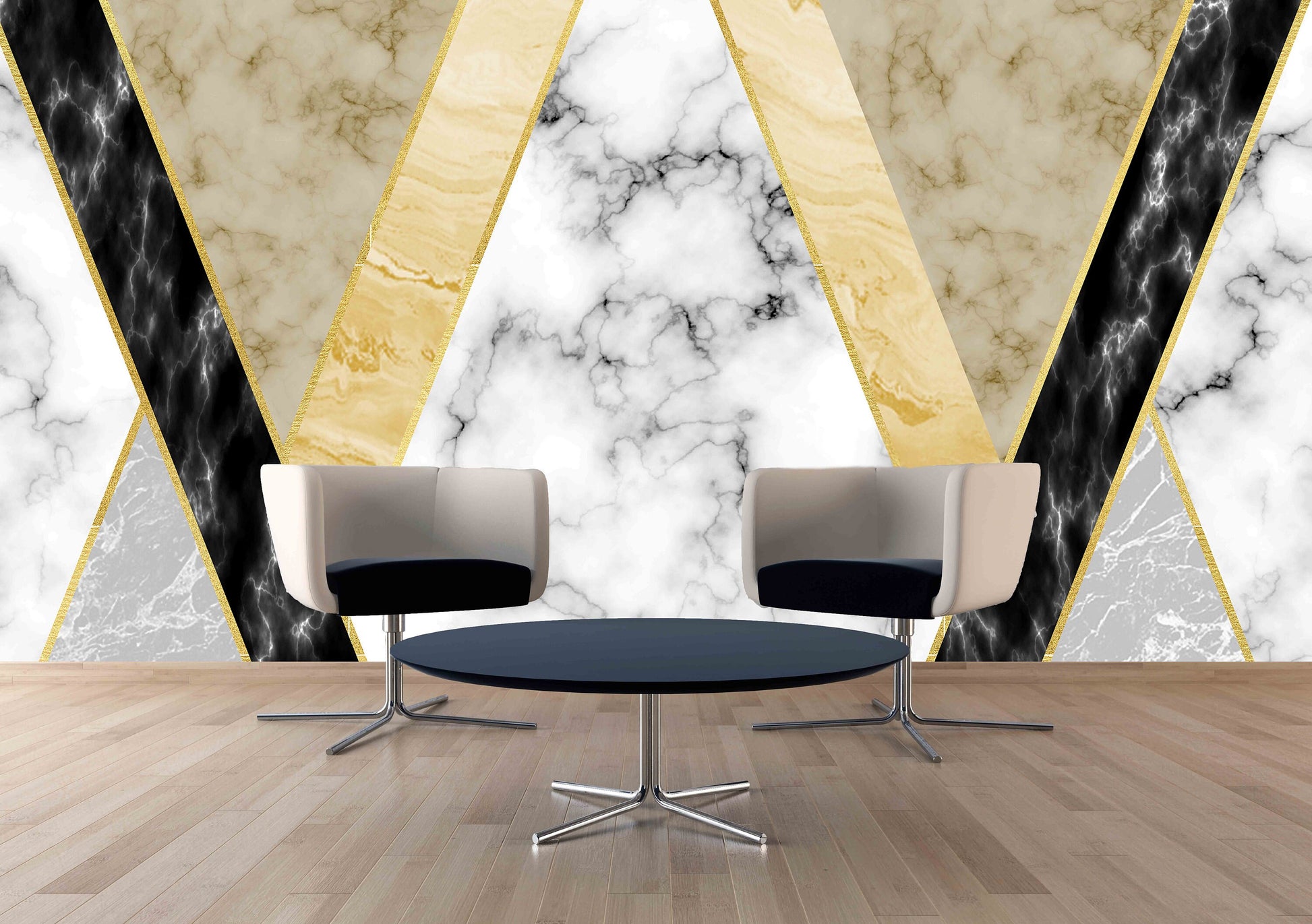 Marble Abstract wallpaper Peel and stick wall mural Gold wallpaper Wall decor Giant wall mural Removable wall covering bedroom wall decor