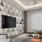Geometric patterns wallpaper Art deco wallpaper Geometric wall decal Peel and stick Wall mural prints Home wall