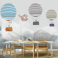 Peel and stick Self adhesive mural Nursery wallpaper Wall print art Home wall decor Giant wall mural Balloon letters